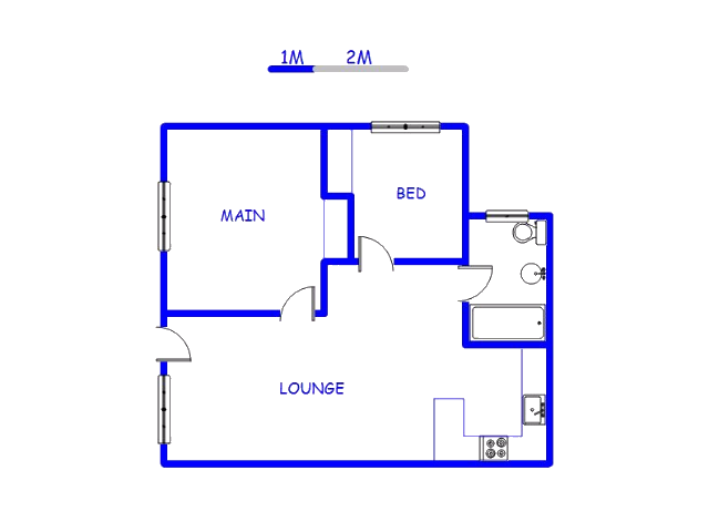 Floor plan of the property in Ridgeway