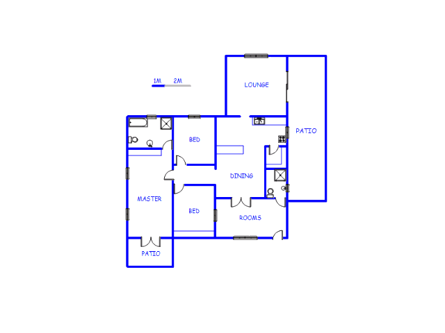 Floor plan of the property in The Balmoral Estates
