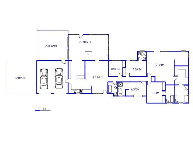 Floor plan of the property in Arcon Park