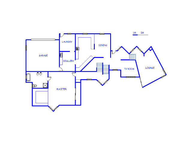 Floor plan of the property in Bassonia