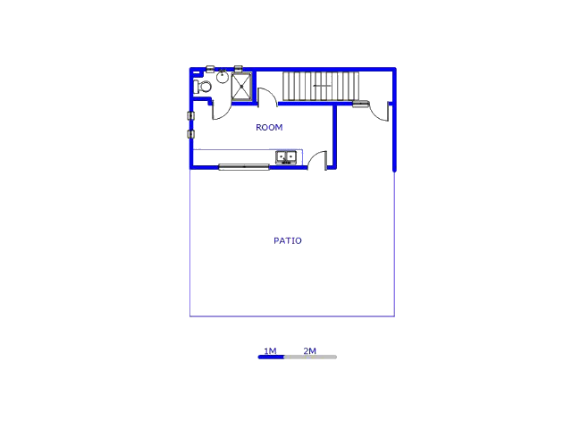 Floor plan of the property in Ifafi