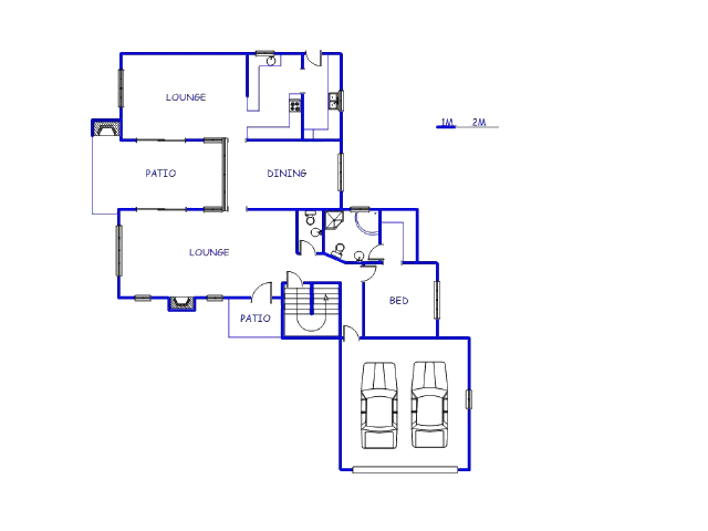 Floor plan of the property in Savanna Hills Estate
