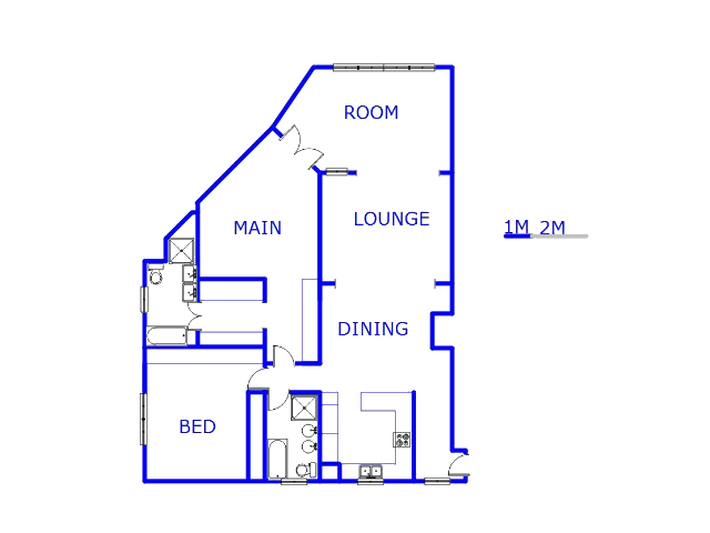Floor plan of the property in Morningside