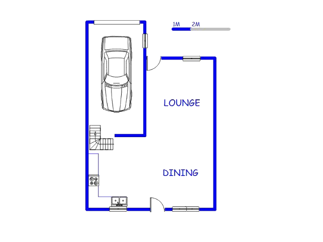 Floor plan of the property in Kenville