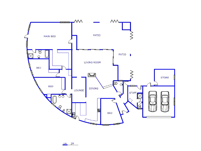Floor plan of the property in Summerset