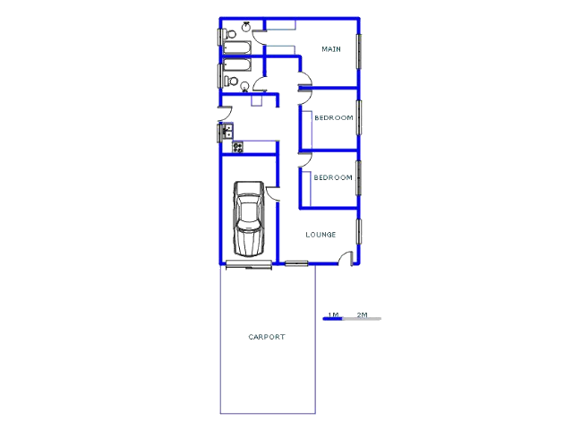 Floor plan of the property in Bedworth Park