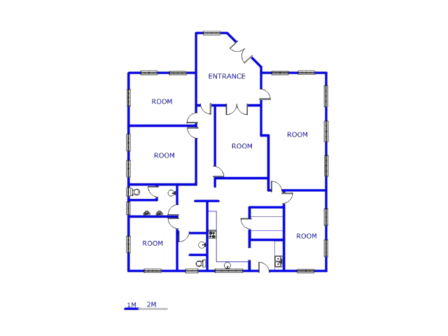 Floor plan of the property in Colbyn