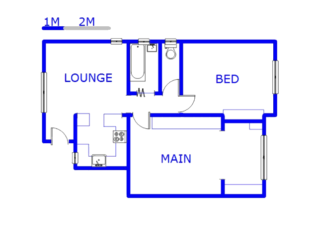 Floor plan of the property in Essenwood
