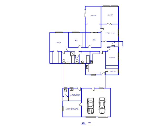 Floor plan of the property in Welverdiend