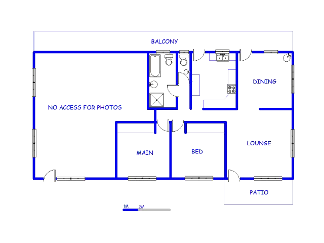 Floor plan of the property in Umzinto