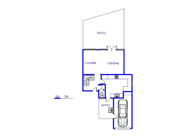 Floor plan of the property in Umhlanga Rocks