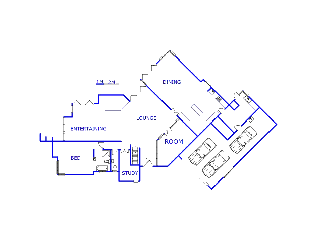 Floor plan of the property in Serengeti Golf and Wildlife Estate