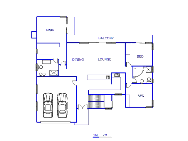 Floor plan of the property in Worcester