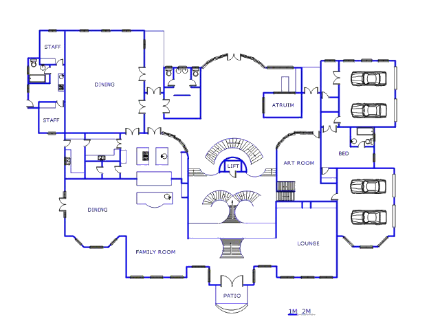Floor plan of the property in Bredell AH