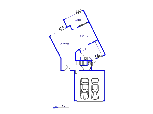 Floor plan of the property in Witkoppen