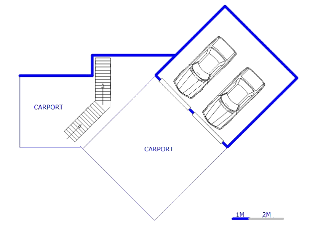 Floor plan of the property in Garsfontein