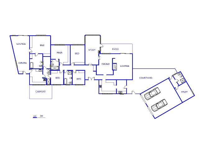 Floor plan of the property in Morningside