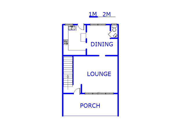 Floor plan of the property in Berton Park