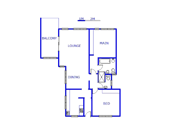 Ground Floor - 111m2 of property for sale in Rosebank - JHB