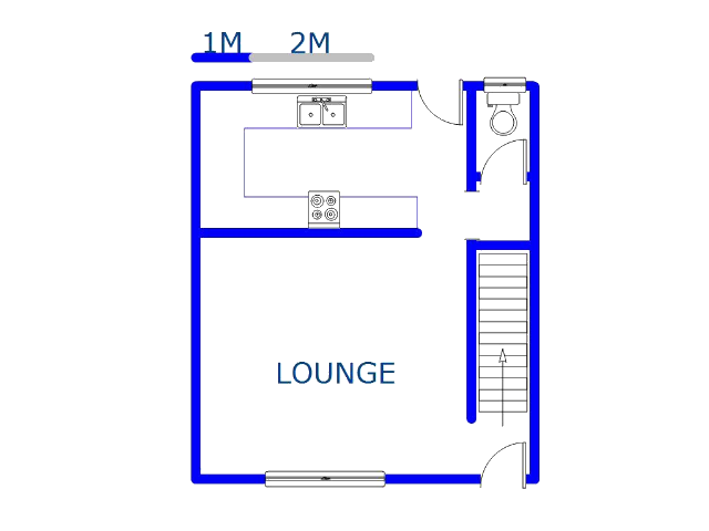 Floor plan of the property in Lenham