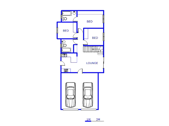 Floor plan of the property in Andeon