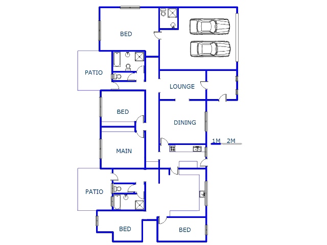 Floor plan of the property in Motalabad