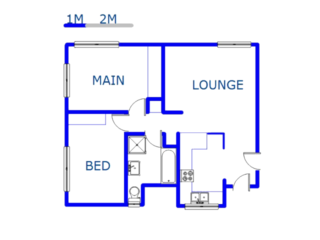 Floor plan of the property in Essenwood