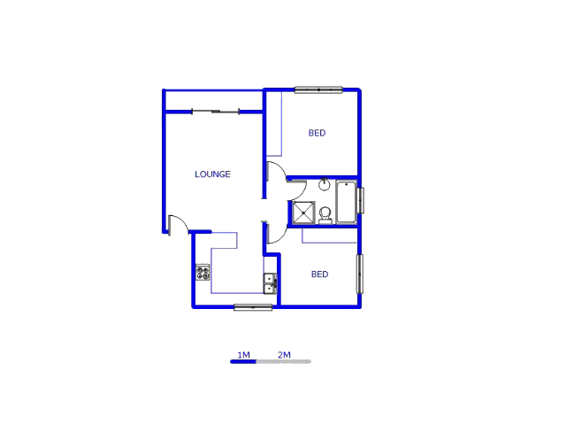 1st Floor - 69m2 of property for sale in Ravensklip