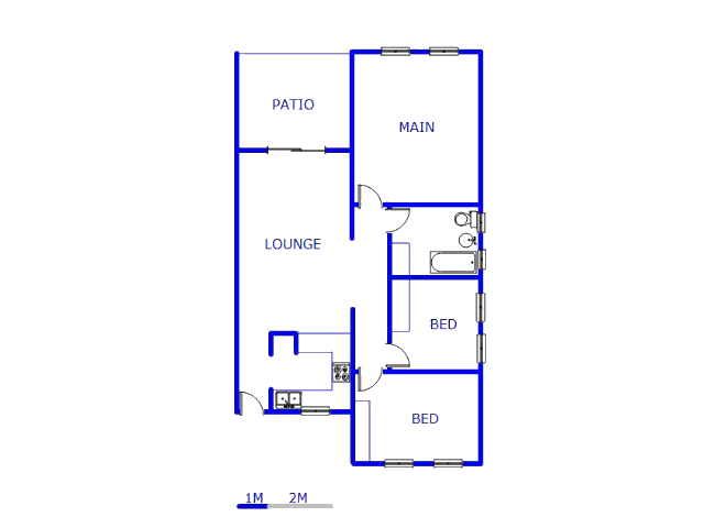 Floor plan of the property in Cashan