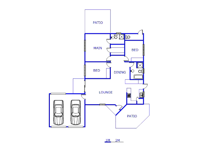 Floor plan of the property in Ninapark