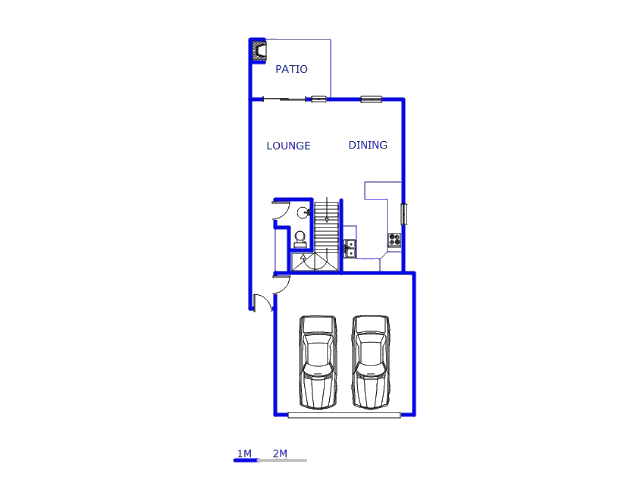 Floor plan of the property in Doornpoort