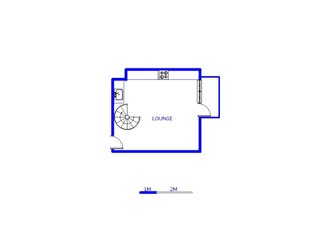 Floor plan of the property in City and Suburban