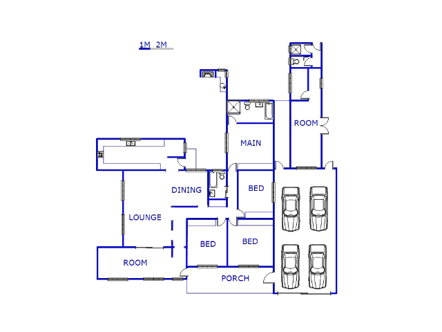 Floor plan of the property in Horison