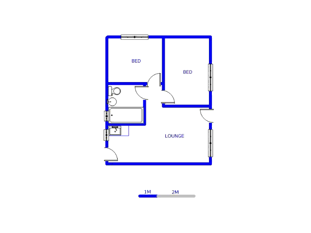 Ground Floor - 44m2 of property for sale in Toekomsrus