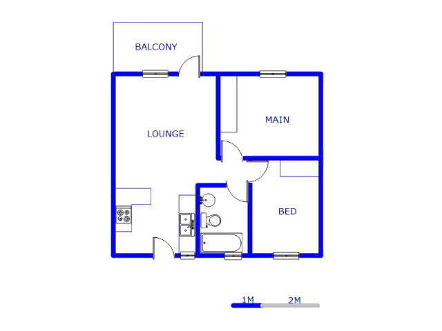3rd Floor - 61m2 of property for sale in Heuweloord