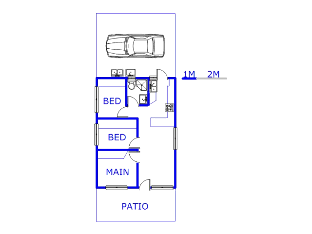 Floor plan of the property in Earlsfield