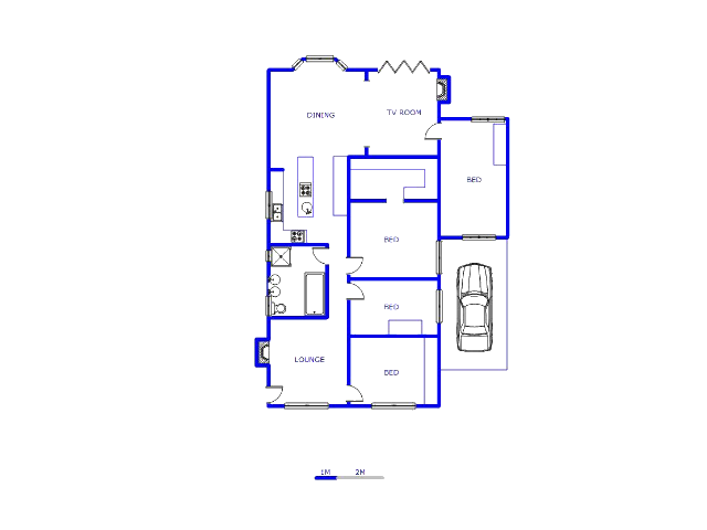 Floor plan of the property in Plumstead