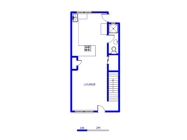 Floor plan of the property in Edleen
