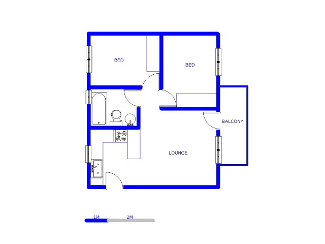 3rd Floor - 49m2 of property for sale in Heuweloord