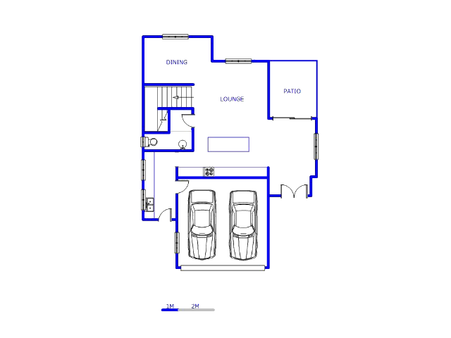 Floor plan of the property in Celtisdal