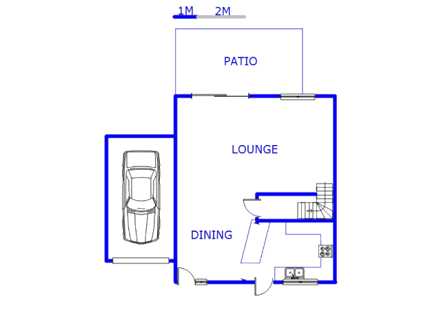 Floor plan of the property in Atholl Heights