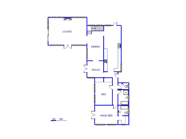 Floor plan of the property in Hazeldene