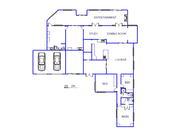 Floor plan of the property in Rothdene