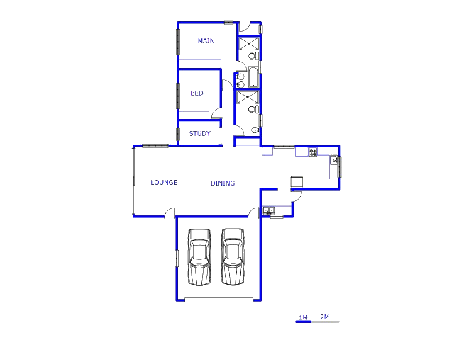 Floor plan of the property in Brackenhurst