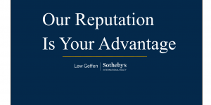 Logo of Lew Geffen Sothebys International