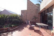 Backyard of property in Silver Lakes Golf Estate