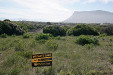 Sales Board of property in Gansbaai