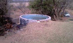 Backyard of property in Buffelspoort