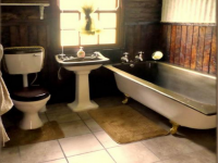 Main Bathroom of property in Clarens