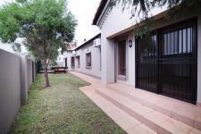 Backyard of property in The Meadows Estate